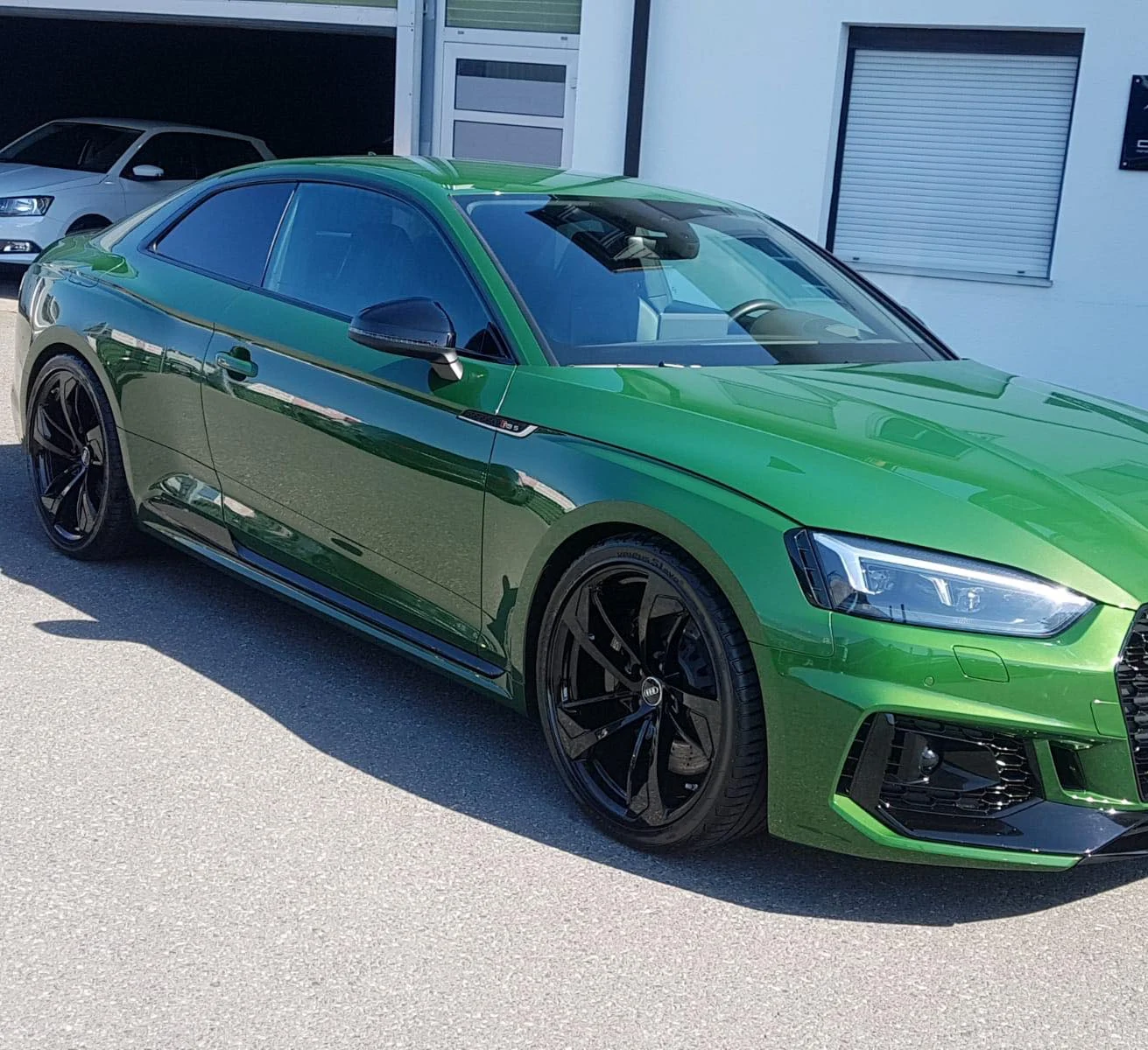 Audi RS5 nach der Aufbereitung bei Car Lounge Lauf